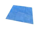 Lingettes nettoyantes FMCP Mega Wipe non tissées 48 x 38 cm jaunes