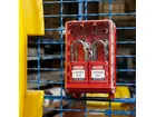 Brady 149173 ultra compact lock box red