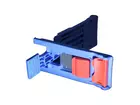 Plastic flat mop holder with magnet 40 cm blue
