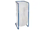 Knapsack holder 400 l 630x585x1300 mm blue