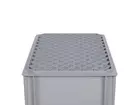 Stacking container Euronorm 600x400x320 mm 64 liters red