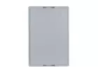 Stacking container with lid suitcase handle 600x400x185 mm 33 l grey
