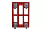Plastic base for stacking bins 600x400 mm black