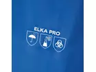 Veste imperméable à capuche Elka Pro Jacket en nylon PU bleuet, taille 3XL