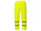Portwest H441 Hi-Vis fluorescent yellow rain trousers size 2XL