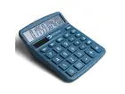 Rekenmachine detecteerbaar bureaumodel blauw