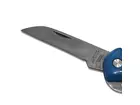 Detectamet zakmes detecteerbaar lambsfoot lemmet 55 mm blauw