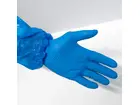 Hycare disposable oversleeve detectable PE 30 µm blue