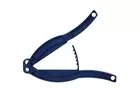 WeLoc Gripper POM 150 FD bag stopper detectable 150 mm seal length blue