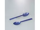 Cuillère échantillon stérile détectable PS 127 mm 2,5 ml bleue