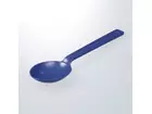 Cuillère échantillon stérile détectable PS 127 mm 2,5 ml bleue