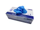 Gant jetable Hycare en nitrile non poudré, 240 mm, bleu, taille L