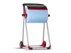 Tork 652000 mobile floor stand cleaning roll dispenser M1 white/turquoise