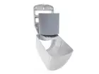 Distributeur de rouleau de nettoyage PlastiQline PQ20MidiC blanc moyen