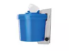 Ophardt SanTRAL FTSH 4 wall holder disinfectant wipes stainless steel