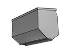 Dispenser RVS voor poetsdoekrol Blue Tex