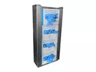 Stainless steel vertical glove dispenser for 4 dispenser boxes