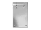 Support jerrycan inox avec trou pour jerrycan 20 litres