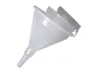 Entonnoir en PE transparent ø360 mm avec bec verseur ø31 mm