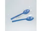 Bürkle sample spoons sterile PS 10 ml blue
