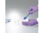 Bürkle sample spoons sterile PS 10 ml blue