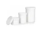 Bouchon à vis en PE blanc pour flacon d'échantillon de 1000 ml
