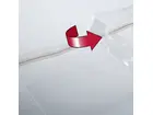 Sterile transparent sampling bag 305 x 114 mm 800 ml