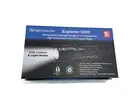 NightSearcher Explorer 1200 LED flashlight USB rechargeable