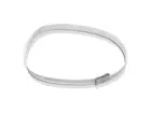Plastic knife holder for 1 knife complete with strap white