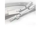 Plastic knife holder for 1 knife complete with strap white