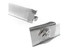 Belt with buckle for plastic knife holders, white