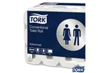 Tork traditioneel toiletpapier 2-laags T4 Advanced wit