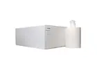 Papier de nettoyage Euro Products midi sans mandrin, 1 pli de cellulose, blanc, 275 mètres