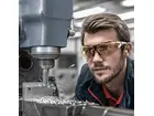 Lunettes de sécurité Uvex Pheos cx2 9198064 en polycarbonate CBR65 marron clair