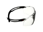 3M SecureFit 500 serie SF501AF-BLK veiligheidsbril polycarbonaat helder
