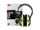 3M Peltor X4A Hi-Vis earmuffs with headband