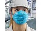 JSP SpringFit Blu 439ML foldable dust mask FFP3 NR D with exhalation valve