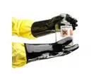 Gant en néoprène Ansell AlphaTec 09-022 résistant aux produits chimiques, taille 10