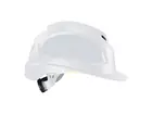 Casque de sécurité Uvex Pheos B-WR en PEHD, molette de serrage rotative 6 points, blanc