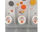 Uriwave Mango Orange Disinfectant Urinal Mats