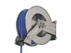 Automatic stainless steel hose reel for 20 m 1/2'' hose