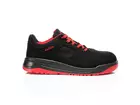 Chaussure de sécurité basse Elten Maverick noire et rouge S3 SRC ESD taille 40