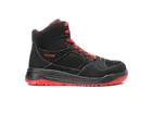 Chaussure de sécurité Elten Maverick Noir-Rouge MID S3 SRC ESD taille 39