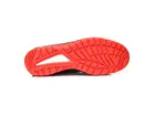 Chaussure de sécurité basse Elten Maddox noire et rouge, fermeture BOA, S3 SRC ESD, pointure 35