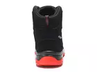 Chaussures Elten Maddox BOA noires et rouges mi-hautes S3, pointure 44