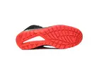 Chaussures Elten Maddox BOA noires et rouges mi-hautes S3, pointure 44