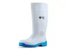 Bottes et chaussures Crews Guardian S4 blanches taille 43