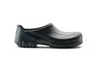 Sabot Alpro Birkenstock S2, talon fermé et embout en acier, bleu, pointure 37