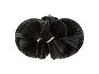 Vikan 53619 gutter brush hard handle model 55x275 mm black