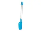 Pelle à poussière hygiénique Vikan 56653 pour hôtels, avec brosse, verrouillable, 350 mm, bleue